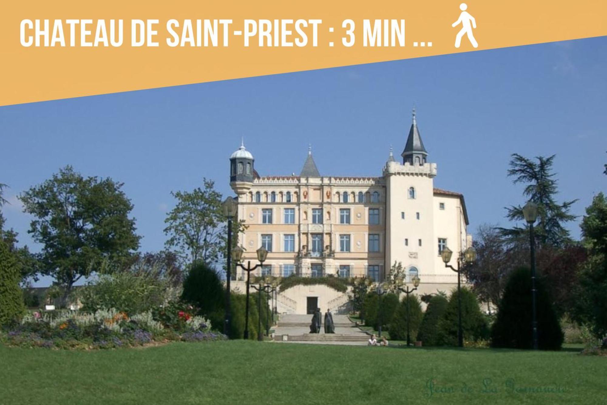 Cosy Appart - Balcon, Parking, Spacieux T2 - Proche Eurexpo Stade Saint-Priest  Luaran gambar